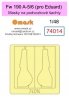 Omask 74014 Fw 190 A-5/6 (for Eduard) wheelbay yellow masking tape 1/48